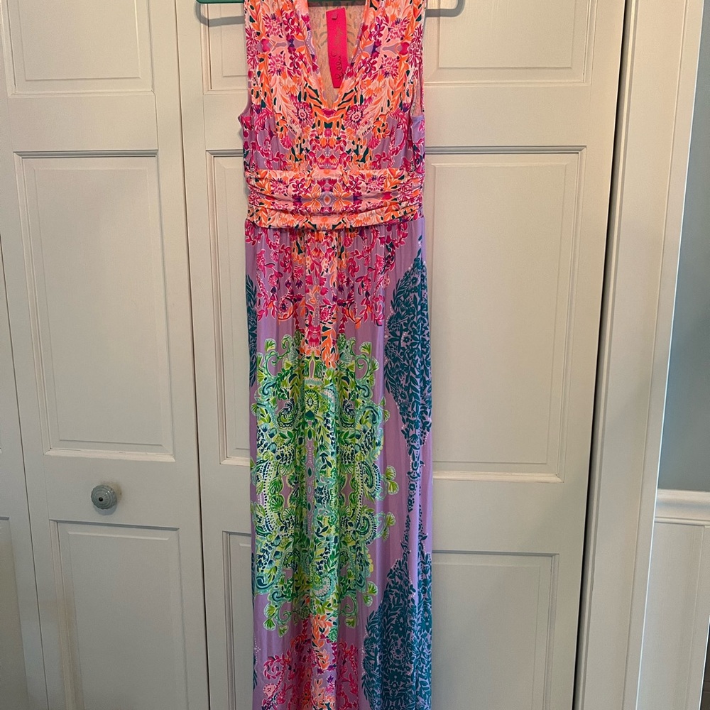 Lilly Pulitzer sleeveless maxi dress